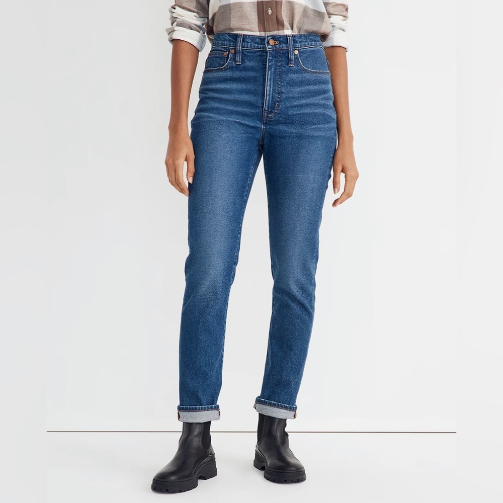 Madewell Highrise Slim Boyjean